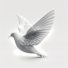 Dove Logo. Generative AI