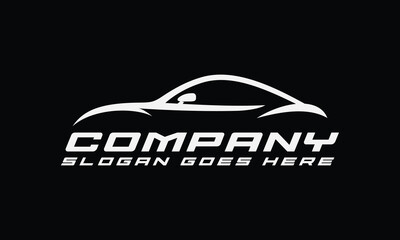 Car automotive logo design vector