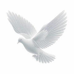 Fototapeta premium Dove Logo. Generative AI