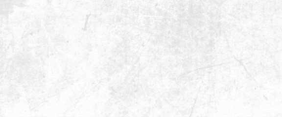 White painted old concrete wall wide texture. whitewashed rough cement slab, wall distressed texture background, grunge concrete overlay texture, dirty grunge texture background with space.