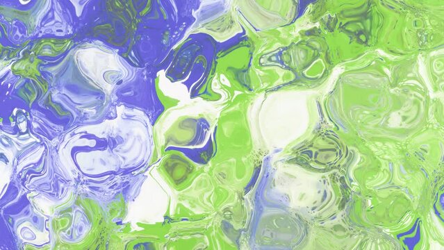 Abstract liquid wave 4k background , gradient  3d animation seamless. Abstract colorful wave backdrop .