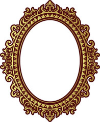 アンティーク　クラシック　フレーム飾り枠セット
