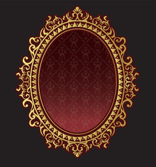 アンティーク　クラシック　フレーム飾り枠セット
