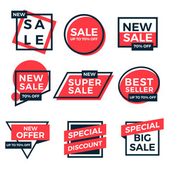 Sale Label Badge Collection