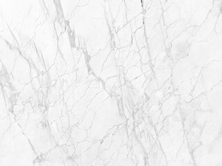 White marble grunge texture with shiny gray cracks veins pattern abstract background design for your creative design.