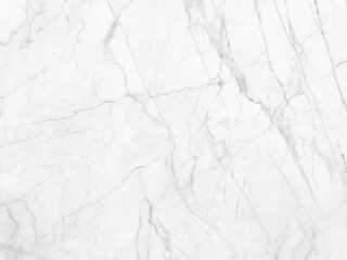 White marble grunge texture with shiny gray cracks veins pattern abstract background design for your creative design.