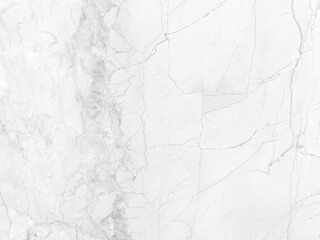 White marble grunge texture with shiny gray cracks veins pattern abstract background design for your creative design.