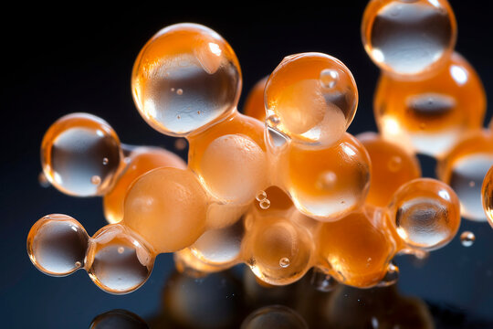 generative ai illustration of of homeopathy globules