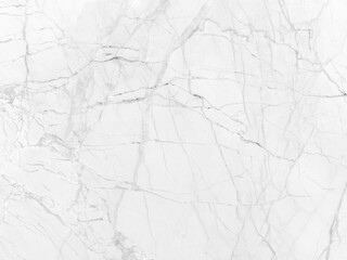 Obraz premium White marble grunge texture with shiny gray cracks veins pattern abstract background design for your creative design.