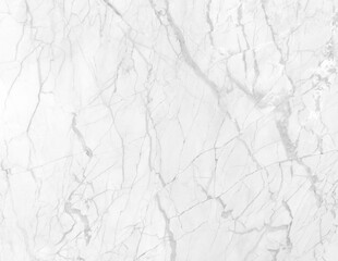 Fototapeta premium White marble grunge texture with shiny gray cracks veins pattern abstract background design for your creative design.