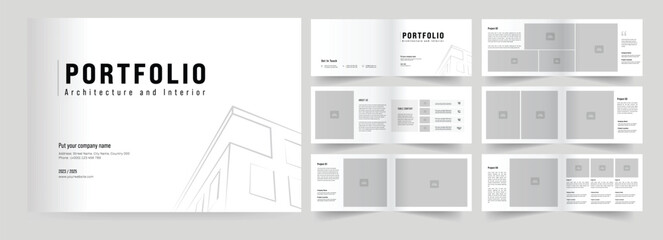 landscape architecture portfolio design portfolio template interior portfolio