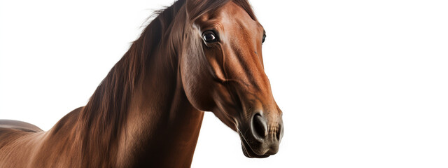 horse, animal, brown, farm, portrait, head, nature, equine, mammal, mane, equestrian, white, stallion, pony, mare, beautiful, field, grass, isolated, pasture, beauty, face, meadow, horses, eye