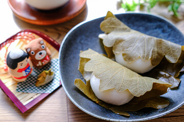 こどもの日の柏餅