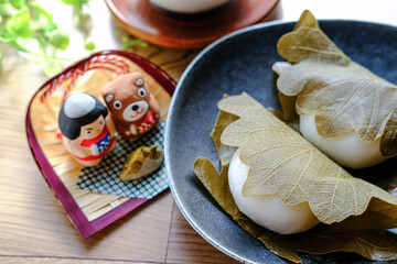 こどもの日の柏餅