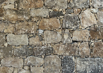 Stone wall brown/grey