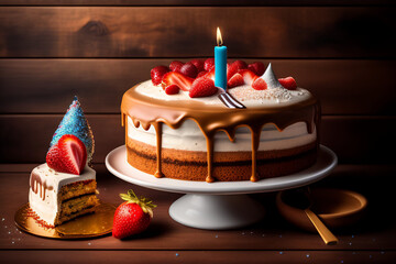 Free photo happy birthday background wallpaper