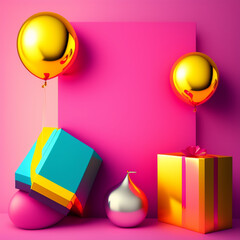Free photo happy birthday background wallpaper