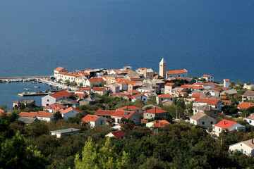 Naklejka na ściany i meble Vinjerac, a lovely village in Croatia