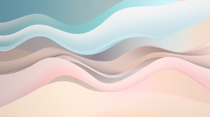 abstract background with waves