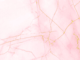 Pink gold marble background with texture of natural marbling with golden veins exotic limestone ceramic tiles, Mineral marble pattern, Modern onyx, Pink breccia, Quartzite granite, Marble of Thailand