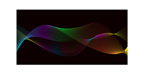 Fluid flow background. Fluid wave pattern. Summer poster. Colorful gradient. Abstract cover. Liquid wave. Vibrant color.
