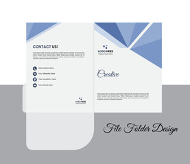 corporate file folder design, modern file folder design , 