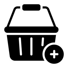 add to basket glyph icon