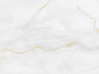 White and gold marble texture background design for your creative design, Horizontal image.	

