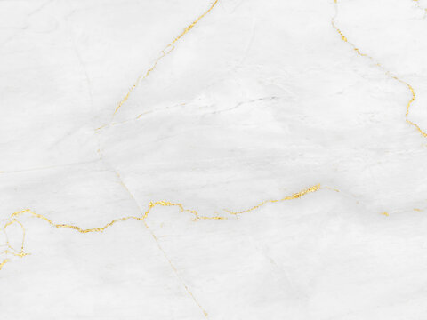 White and gold marble texture background design for your creative design, Horizontal image.	
