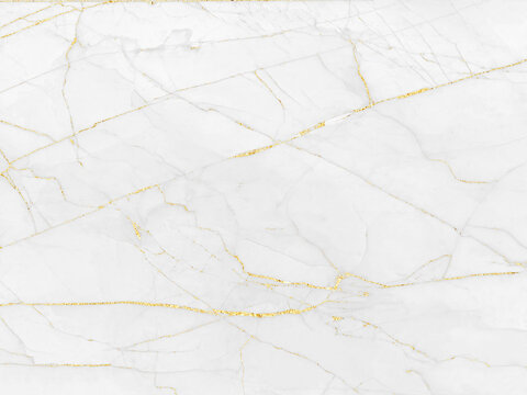 White and gold marble texture background design for your creative design, Horizontal image.	
