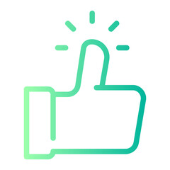 best choice gradient icon