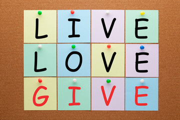 Live Love Give
