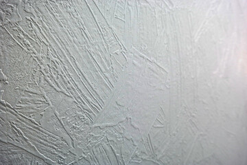 A wall with a lively texture brushed at will
