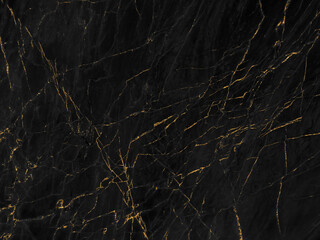 Black and gold marble luxury wall texture with shiny golden line pattern abstract background design for a cover book or wallpaper and banner website.	
