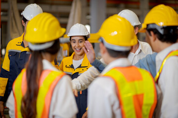 Group new generation of engineers in a metal sheet factory.  Studying work methods from supervisors or colleagues and studying by yourself  be taught professionally