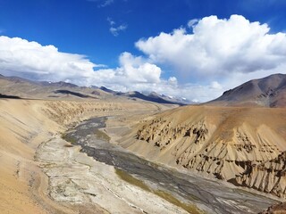 Mountains river nature leh Ladakh india