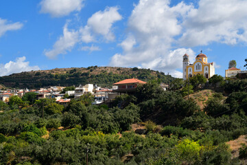 Greece, Crete, Mountain Village