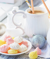 cup of tea and cookies
