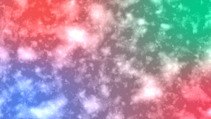 Enchanted Skies: A  Fantasy Animation of Colorful Noisy Clouds and Shimmering Stars, Creating a Dreamy and Ethereal Atmosphere, Noise clouds overlay bg. Motion drop transition.