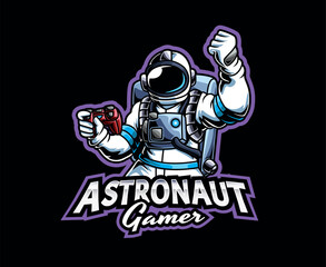 Astro Gaming Mascot Logo Design