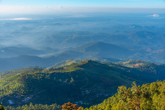 Highlands at Sri Lanka near Haputale