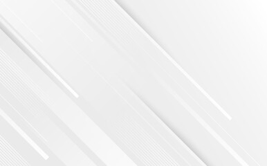 Obraz premium Modern geometric style background, gray color gradation, memphis, elegant, shadow, slashes