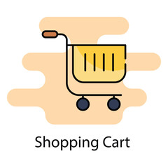 Shopping Cart  icon. Suitable for Web Page, Mobile App, UI, UX and GUI design.