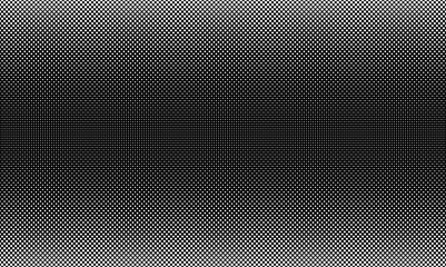 Abstract dot halftone background. Black and white seamless design.