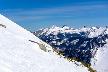 landscape of Tatra mountains in the winter © Michal