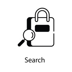 Search icon. Suitable for Web Page, Mobile App, UI, UX and GUI design.