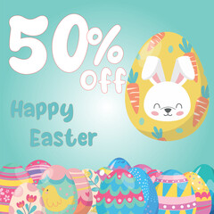 Easter Egg Happy Easter discount off