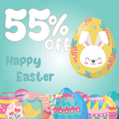 Easter Egg Happy Easter discount off