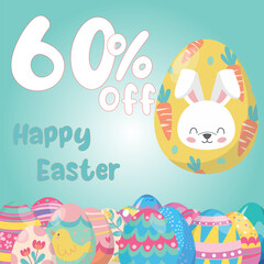 Easter Egg Happy Easter discount off