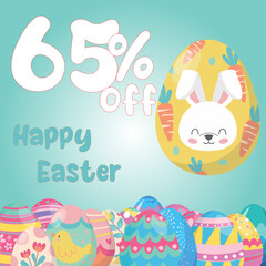 Easter Egg Happy Easter discount off